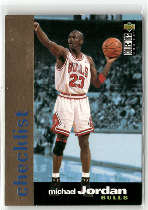 Basketball NBA Michael Jordan - 1995-96 Upper Deck Collector's Choice - Chicago Bulls #200 Trading Card Original