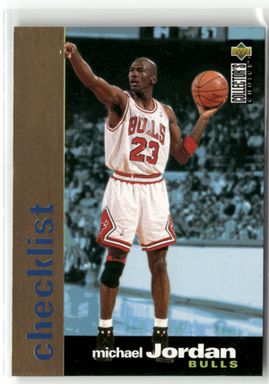 Basketball NBA Michael Jordan - 1996-97 Upper Deck Collector's Choice - Chicago Bulls #200 Trading Card Original