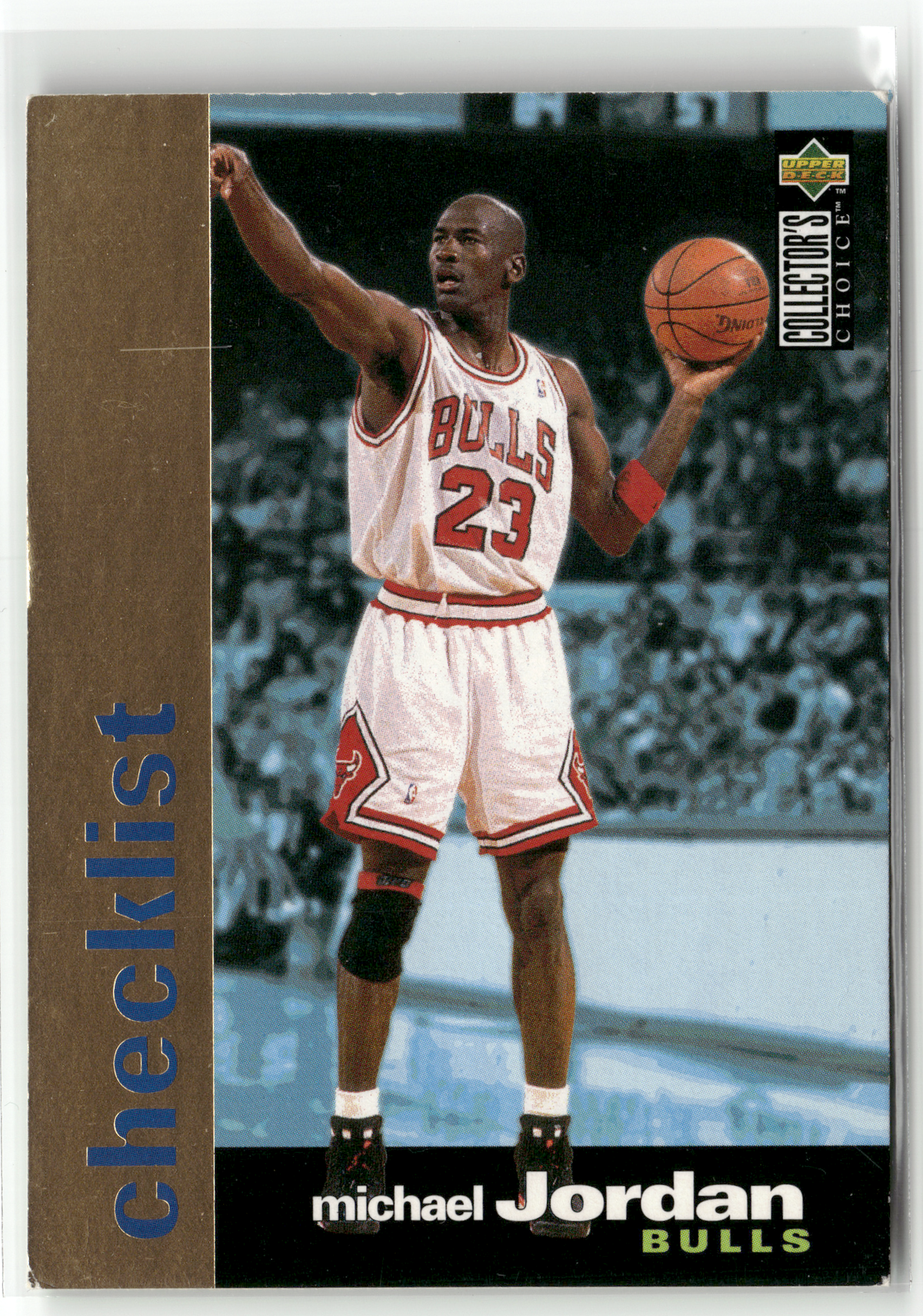 Basketball NBA Michael Jordan - 1995-96 Upper Deck Collector's Choice - Chicago Bulls #200 Trading Card Original