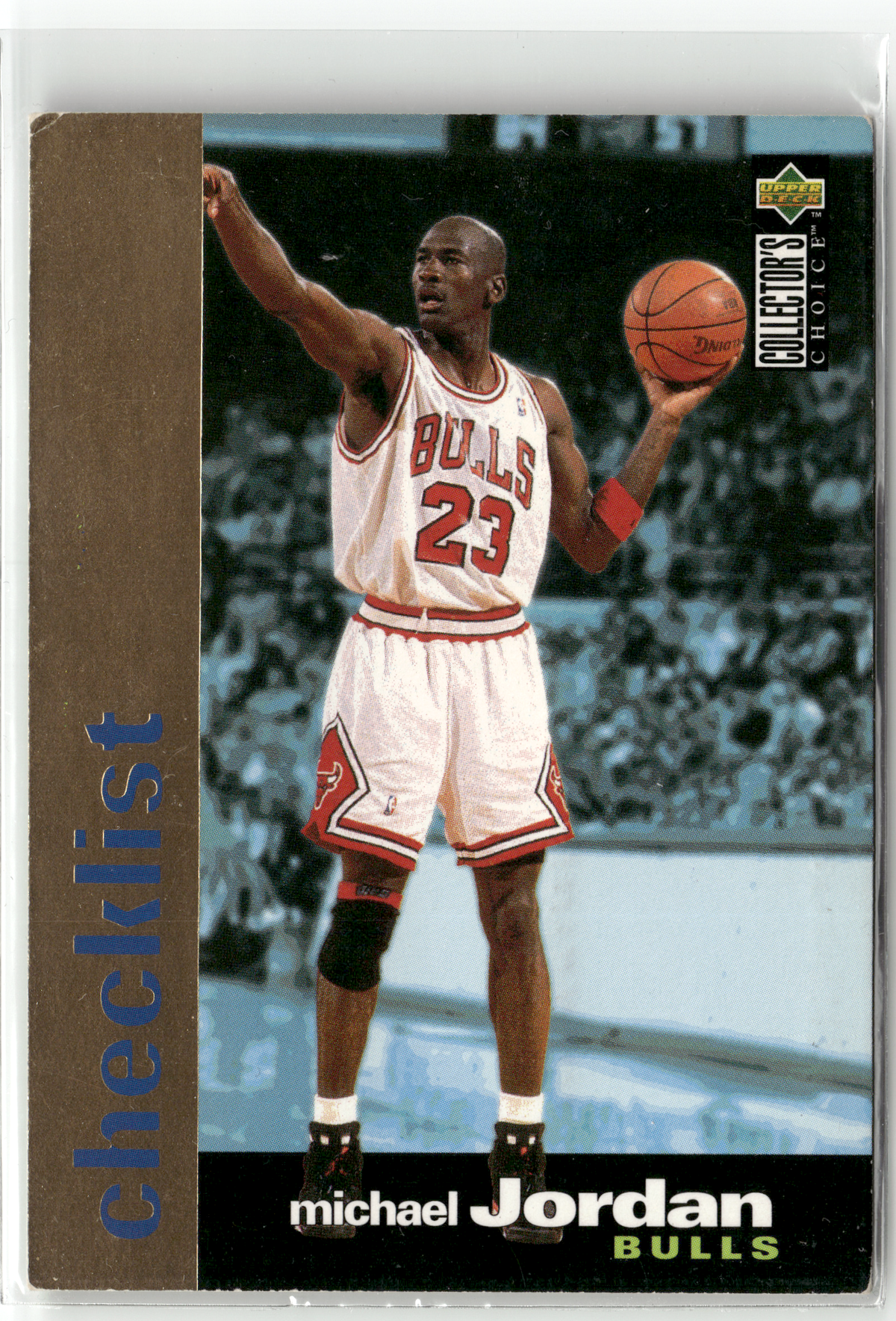 Basketball NBA Michael Jordan - 1996-97 Upper Deck Collector's Choice - Chicago Bulls #200 Trading Card Original
