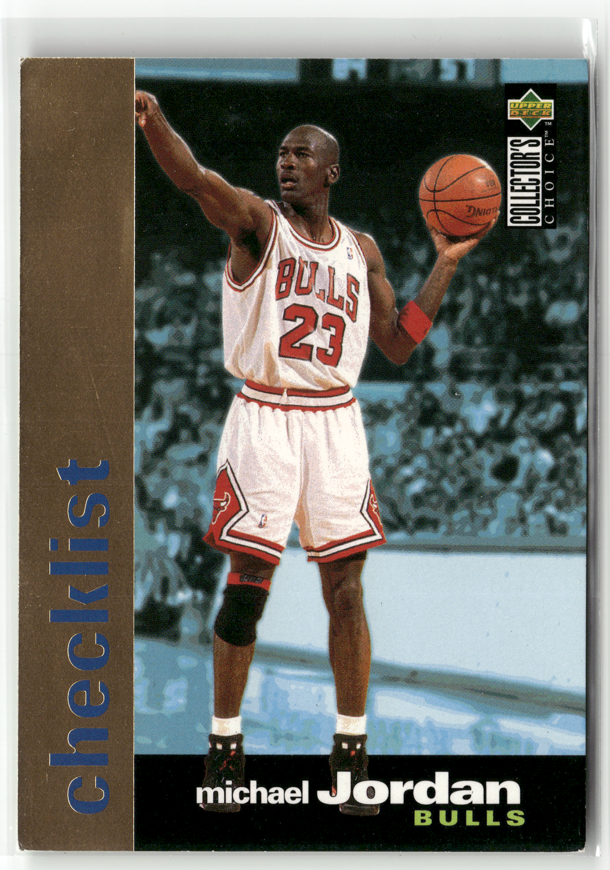 Basketball NBA Michael Jordan - 1995-96 Upper Deck Collector's Choice - Chicago Bulls #200 Trading Card Original