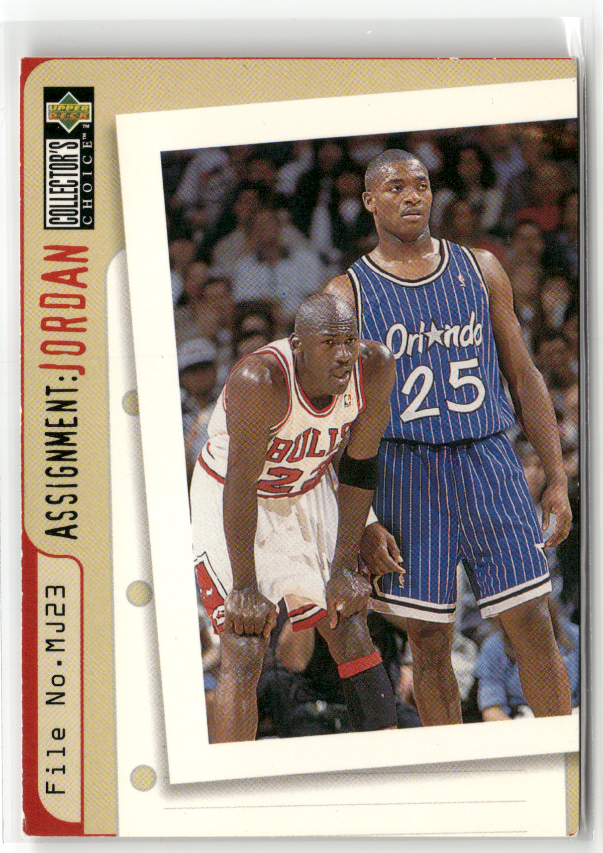 Basketball NBA Michael Jordan - 1996-97 Upper Deck Collector's Choice - Chicago Bulls / Orlando Magic #362 Trading Card Original