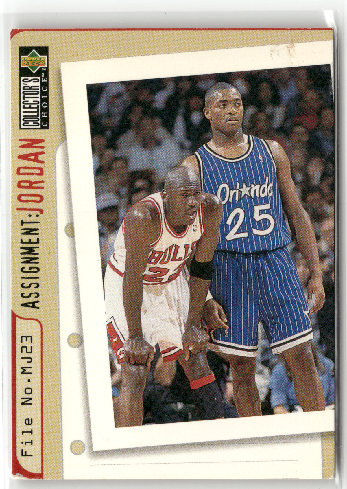 Basketball NBA Michael Jordan - 1996-97 Upper Deck Collector's Choice - Chicago Bulls / Orlando Magic #362 Trading Card Original