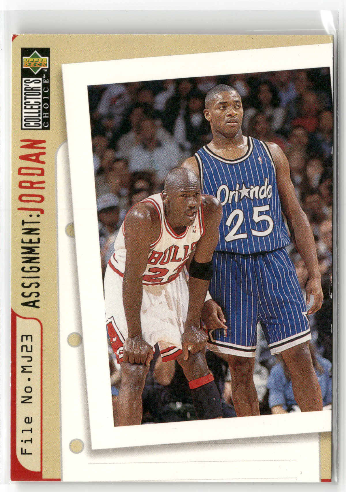 Basketball NBA Michael Jordan - 1996-97 Upper Deck Collector's Choice - Chicago Bulls / Orlando Magic #362 Trading Card Original