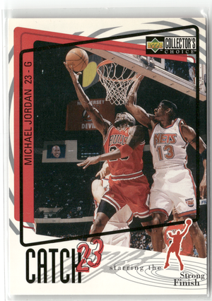 Basketball NBA Michael Jordan - 1997-98 Upper Deck Collector's Choice - Chicago Bulls #194 Trading Card Original