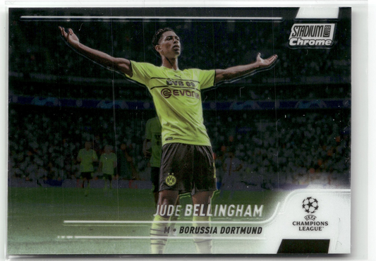 Jude Bellingham - 2021/22 Topps UCL Stadium Club Chrome - Dortmund