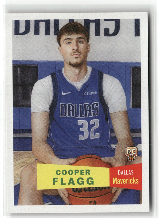 Cooper Flagg 2025-26 Topps Living Set #11 Dallas Mavericks Rookie