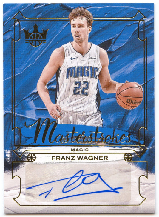 Franz Wagner 2024-25 Panini Court Kings Master Strokes  Auto /99 Autograph