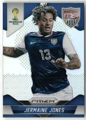 Fußball Jermaine Jones 2014 Panini Prizm World Cup #67 Silver Prizm United States Trading Card Original