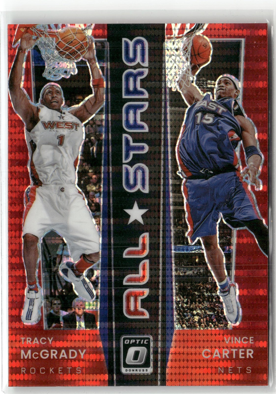 Carter McGrady 2021-22 Panini Donruss Optic All-Stars - Red Pulsar Prizm #10
