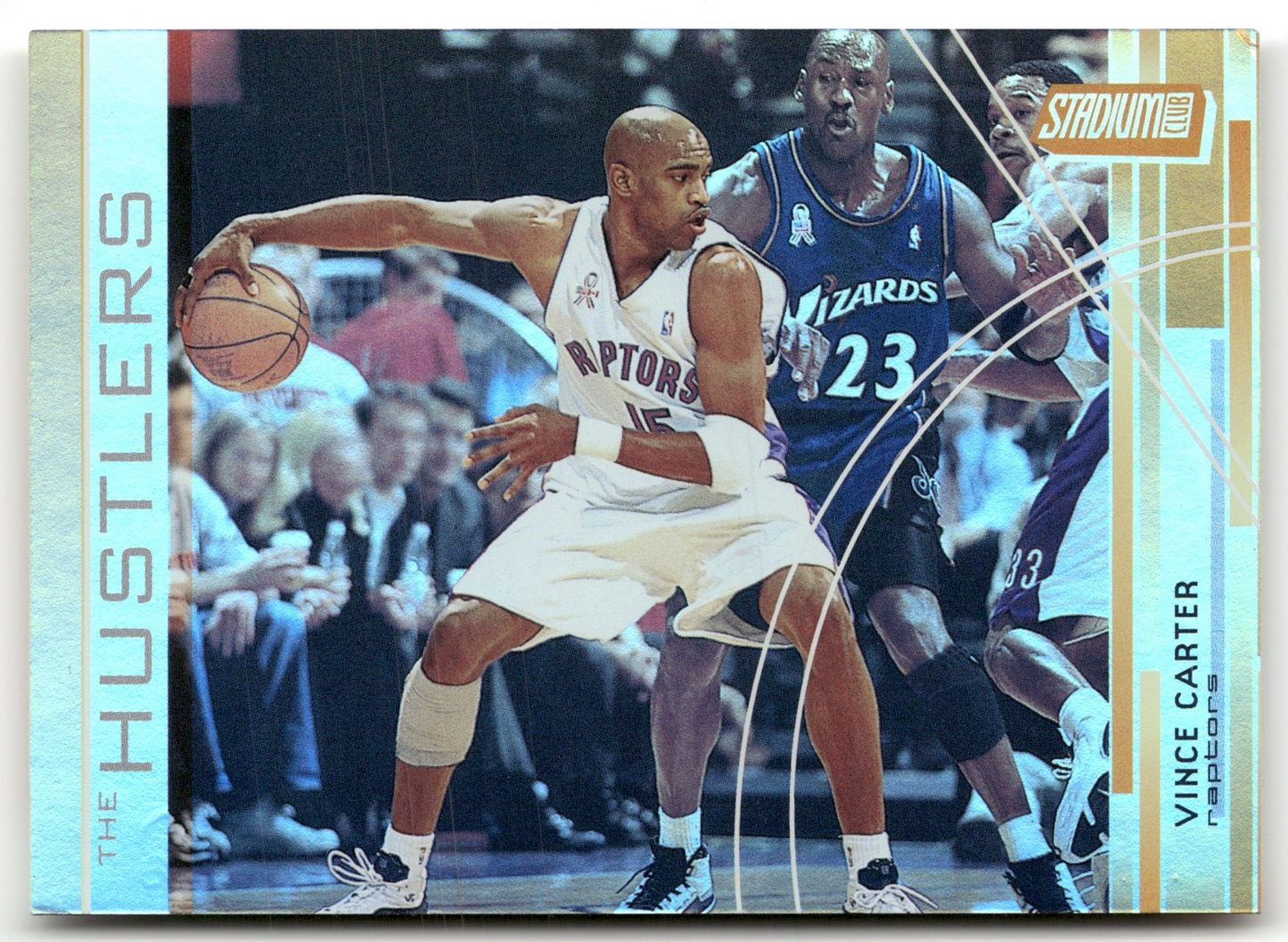 Vince Carter  2002-03 Topps Stadium Club The Hustlers #H8 Michael Jordan