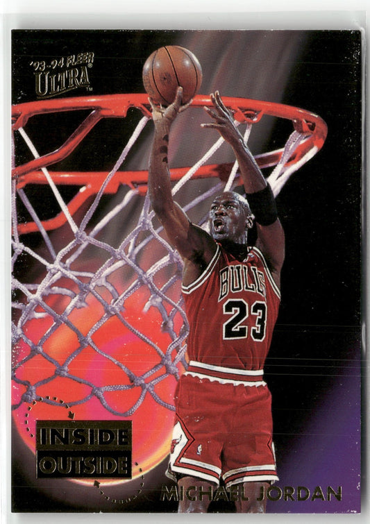 Michael Jordan 1993-1994 Fleer Ultra Inside Outside # 4 of 10