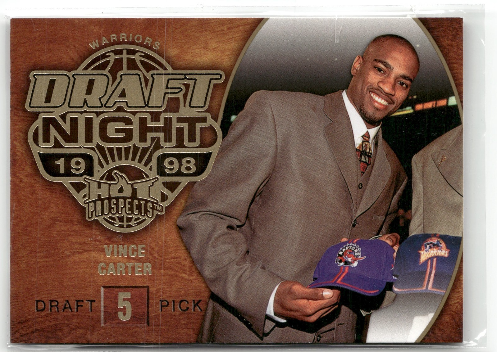 Vince Carter 2008-09 Fleer Hot Prospects #95 Draft Night - #/499