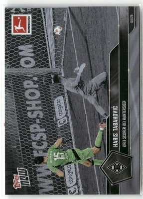 2024-25 Topps Now Bundesliga Haris Tabakovic Black /10 #052 Mönchengladbach