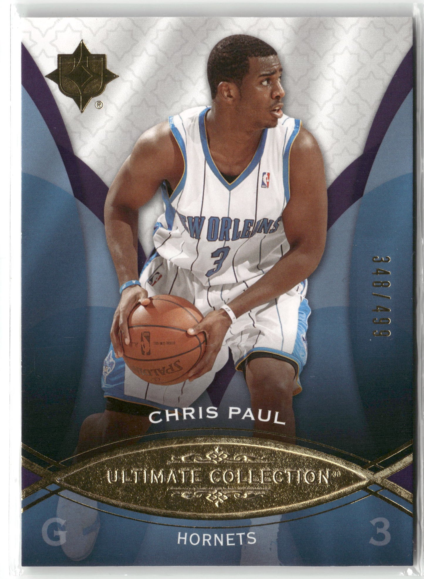 Basketball NBA Chris Paul 2008-09 Upper Deck Ultimate Collection Basketball #63 New Orleans Hornets Trading Card Original