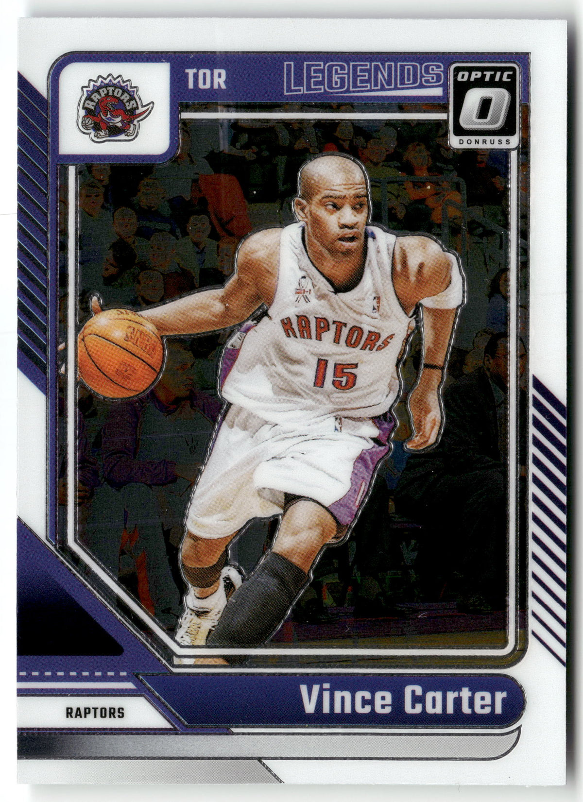 Basketball NBA Vince Carter 2024-25 Panini Donruss Optic Basketball #245 Toronto Raptors Trading Card Original