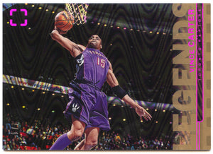 Basketball NBA Vince Carter 2024-25 Panini Photogenic Basketball #201 Purple Seismic 01/08 FOTL Toronto Raptors Trading Card Original