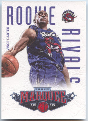Basketball NBA Vince Carter / Paul Pierce 2012-13 Panini Marquee Basketball #6 Rookie Rivals Toronto Raptors / Boston Celtics Trading Card Original