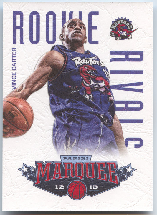 Basketball NBA Vince Carter / Paul Pierce 2012-13 Panini Marquee Basketball #6 Rookie Rivals Toronto Raptors / Boston Celtics Trading Card Original