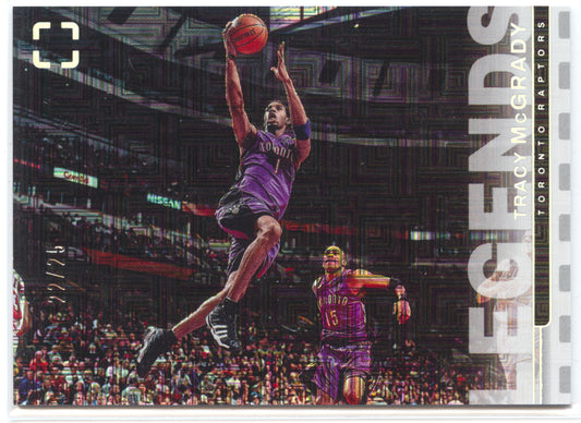 Basketball NBA Tracy McGrady 2024-25 Panini Photogenic Basketball #203 Legends Maze /25 Toronto Raptors Trading Card Original