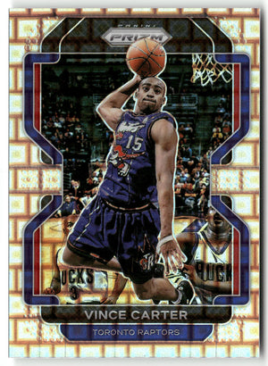 Basketball NBA Vince Carter 2021-22 Panini Prizm Basketball #246 Pandora Prizm SP 087/150 Toronto Raptors Trading Card Original