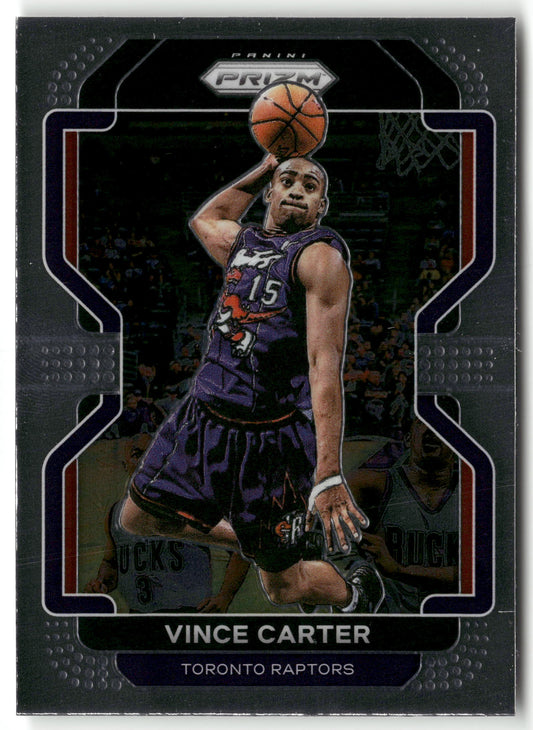 Basketball NBA Vince Carter 2021-22 Panini Prizm #246 Toronto Raptors Trading Card Original