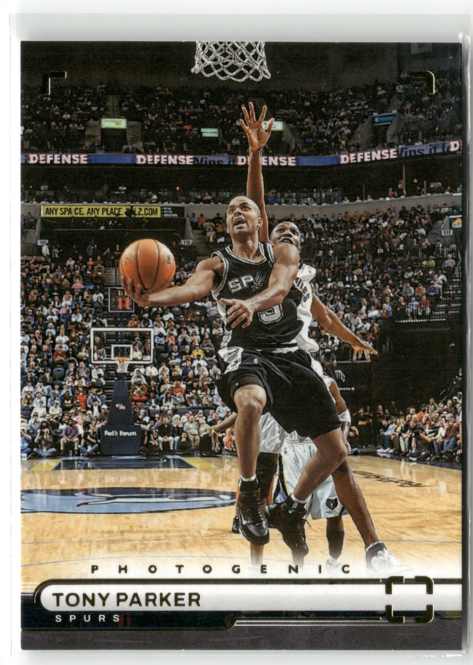 Basketball NBA Tony Parker 2022-23 Panini Photogenic Basketball #94 San Antonio Spurs Trading Card Original