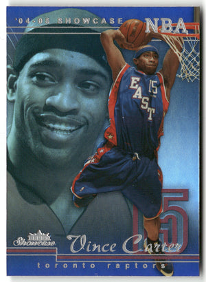 Basketball NBA Vince Carter 2004-05 Fleer Showcase #69 Toronto Raptors Trading Card Original