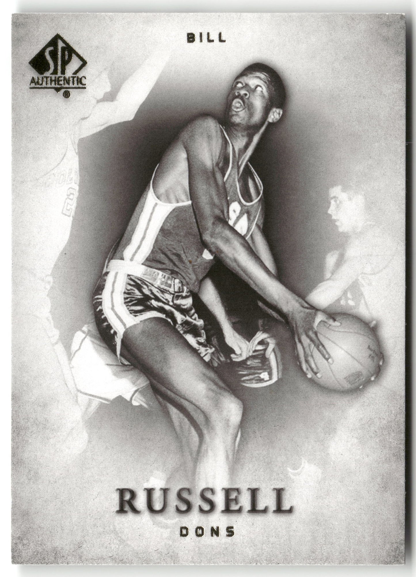 Basketball NBA Bill Russell 2012-13 SP Authentic Basketball #11 San Francisco Dons Trading Card Original