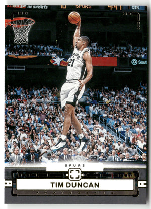 Basketball NBA Tim Duncan 2023-24 Panini Photogenic Basketball #126 San Antonio Spurs Trading Card Original