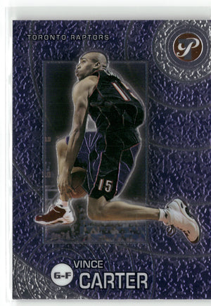 Basketball NBA Vince Carter Topps Pristine 2002-03 #3 Toronto Raptors Trading Card Original