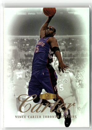 Basketball NBA Vince Carter 1999-00 Flair Showcase #1 Toronto Raptors Trading Card Original