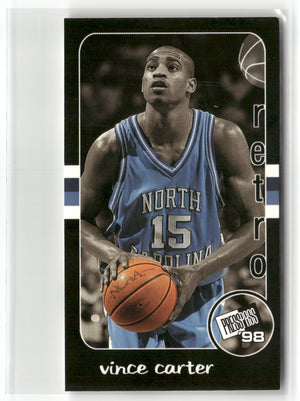 Basketball NBA Vince Carter 1998 Press Pass Retro #RT 4 Toronto Raptors Trading Card Original