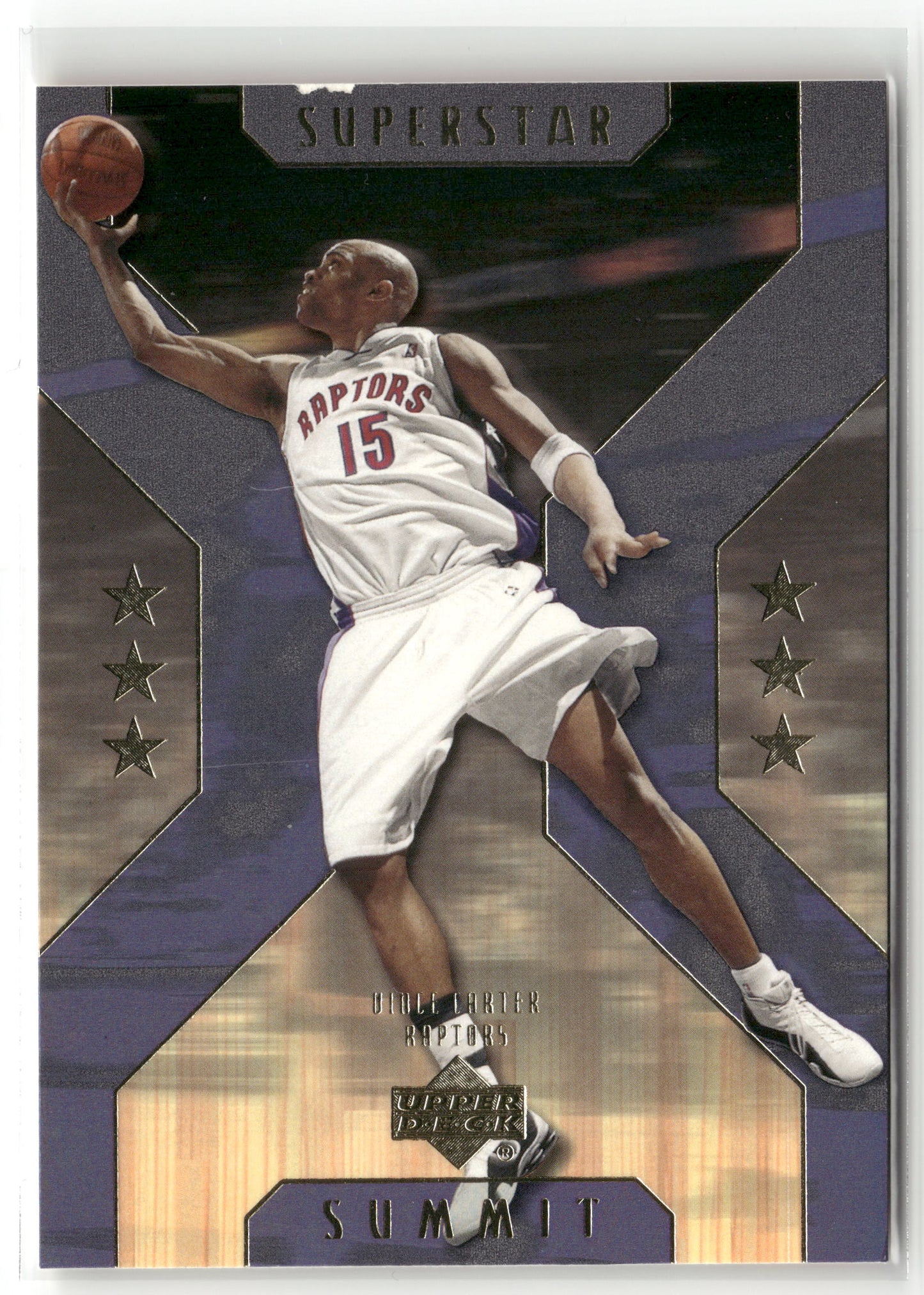 Basketball NBA Vince Carter 2001-02 Upper Deck Superstar Summit #SS2 Toronto Raptors Trading Card Original