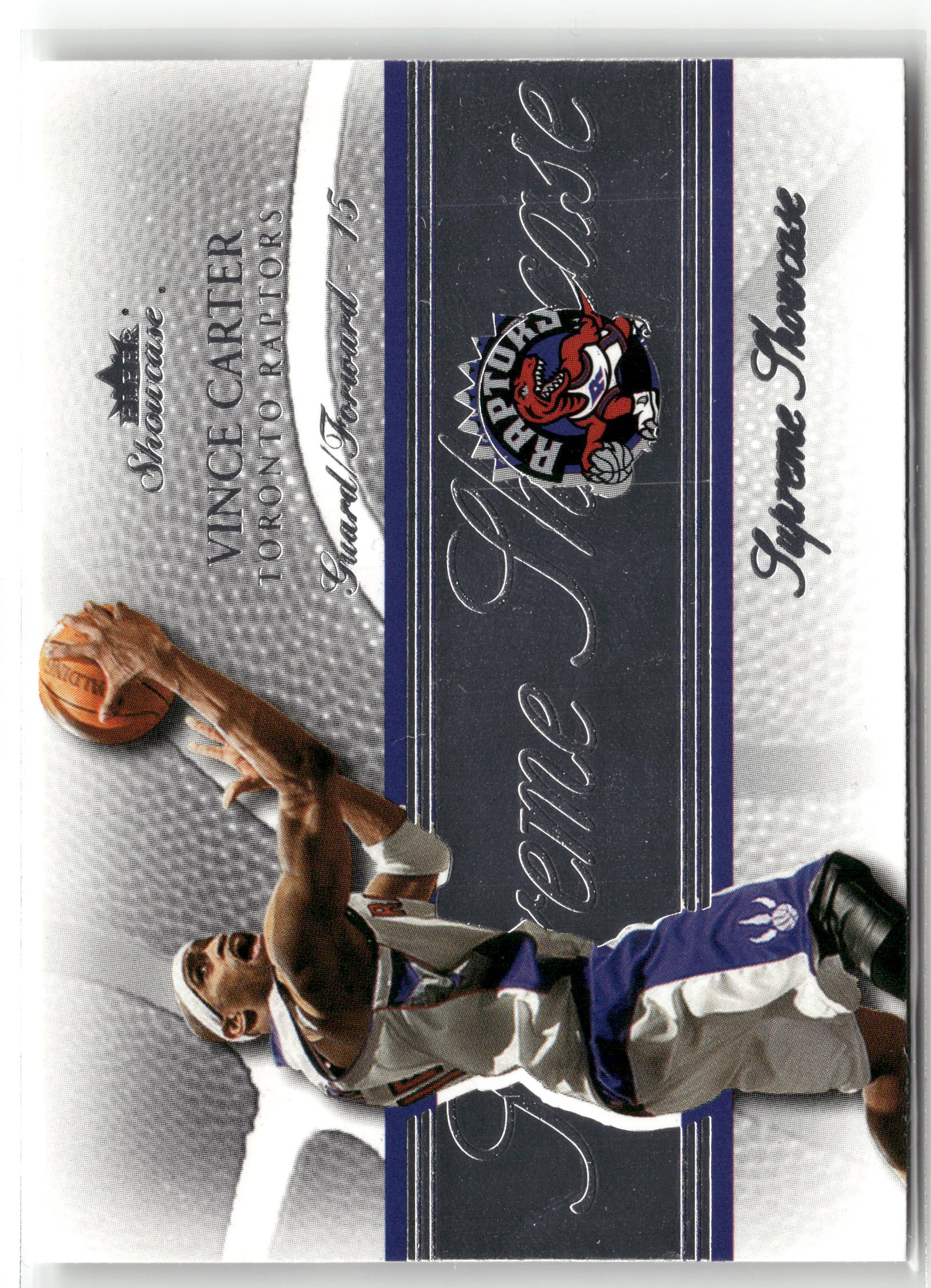 Basketball NBA Vince Carter 2004-05 Fleer Showcase #4 of 20SS Supreme Showcase Toronto Raptors Trading Card Original