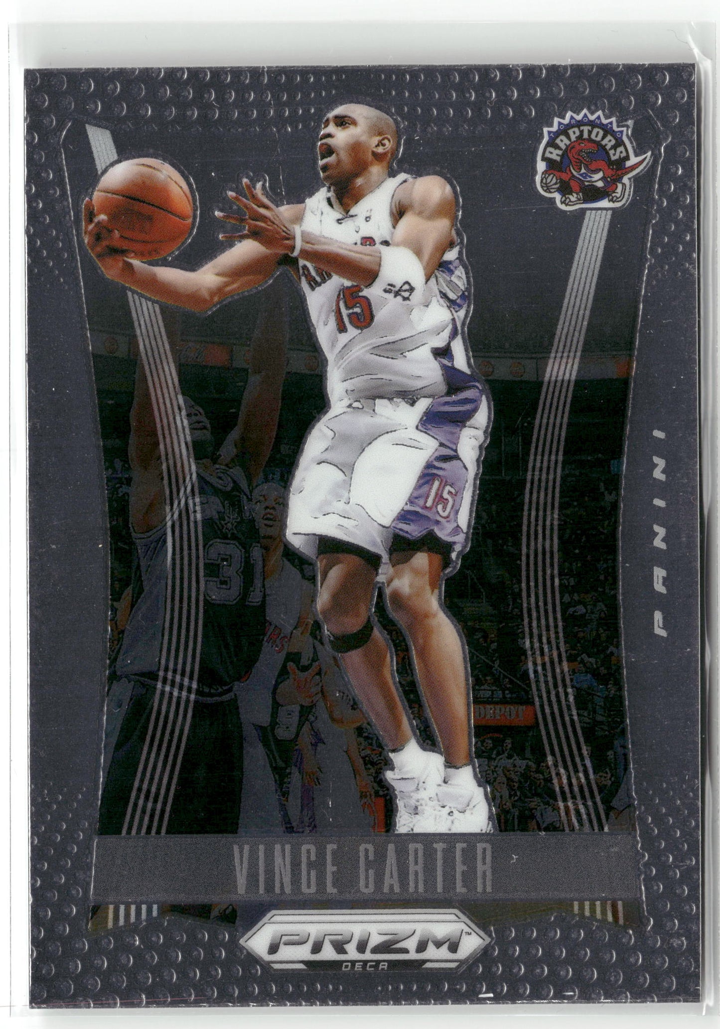 Basketball NBA Vince Carter 2023-24 Panini Prizm Deca Basketball #32 Toronto Raptors Trading Card Original