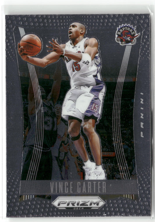 Basketball NBA Vince Carter 2023-24 Panini Prizm Deca Basketball #32 Toronto Raptors Trading Card Original