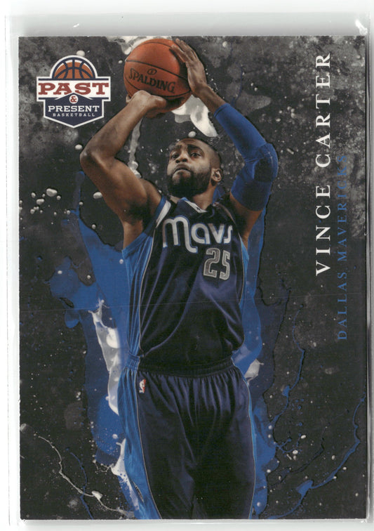 Basketball NBA Vince Carter 2012-13 Panini Past & Present Basketball #4 Dallas Mavericks Trading Card Original