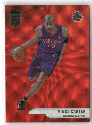 Basketball NBA Vince Carter 2023-24 Panini Donruss Elite Basketball #85 Red Toronto Raptors Trading Card Original