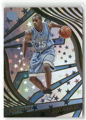 Basketball NBA Vince Carter 2022 Panini Chronicles Revolution Draft Picks #95 Astro North Carolina Tar Heels Trading Card Original