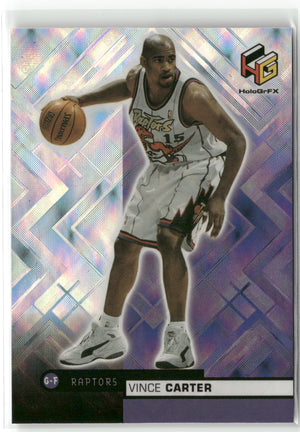Basketball NBA Vince Carter 1999 Upper Deck HoloGrFX #53 Toronto Raptors Trading Card Original