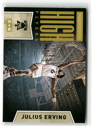 Basketball NBA Julius Erving 2015-16 Panini NBA High Flyers #5 Philadelphia 76ers Trading Card Original