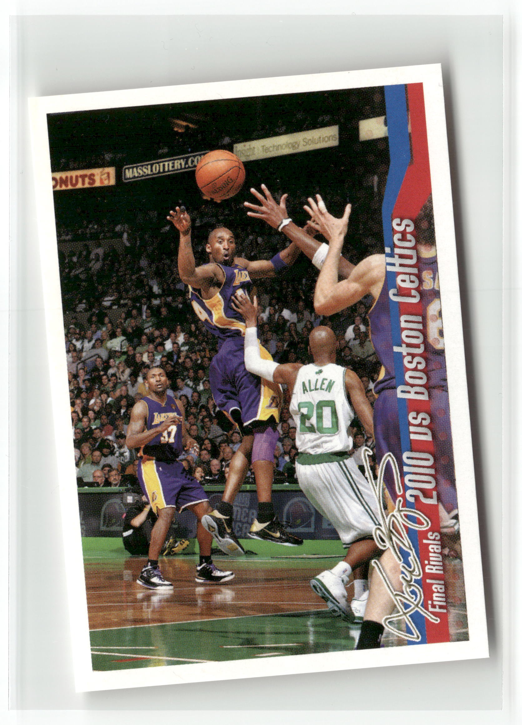 Basketball NBA Kobe Bryant 2010 Panini NBA Sticker Album #333 Los Angeles Lakers Trading Card Original
