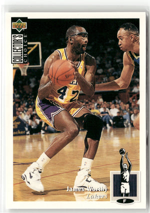 Basketball NBA James Worthy 1994-95 Upper Deck Collector's Choice #142 Japanese Edition Los Angeles Lakers Trading Card Original