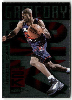 Basketball NBA Vince Carter 1999-00 SkyBox Dominion #1 of 20 GD Game Day 2k Toronto Raptors Trading Card Original