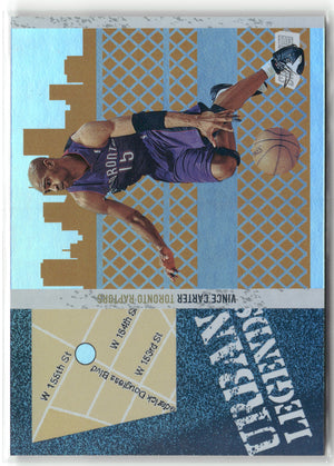 Basketball NBA Vince Carter Topps Stadium Club 2001-02 #UL5 Urban Legends Toronto Raptors Trading Card Original