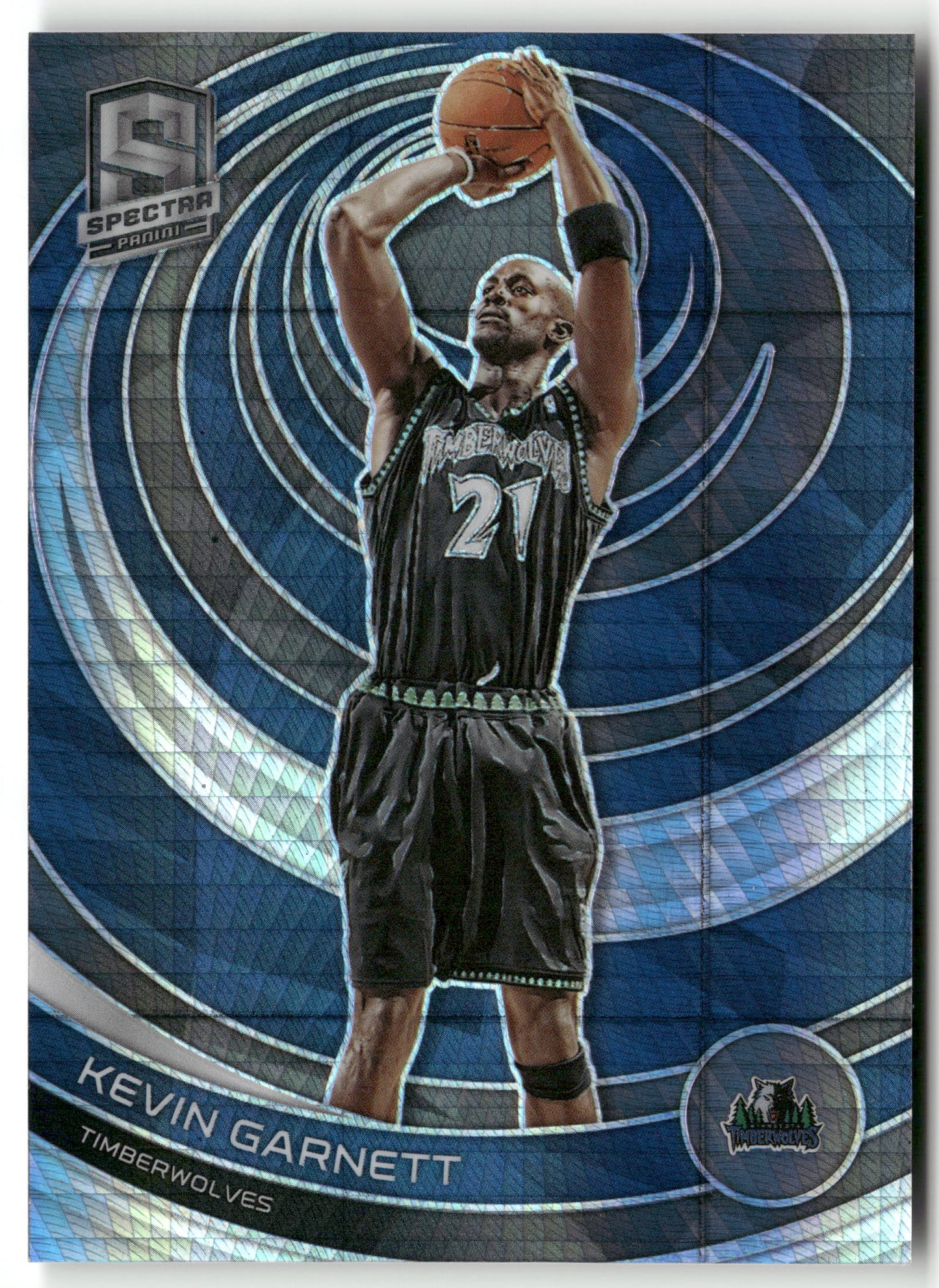 Basketball NBA Kevin Garnett 2022-23 Panini Spectra Basketball #145 Prizm Minnesota Timberwolves Trading Card Original