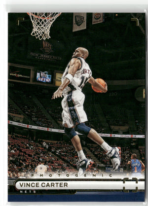 Basketball NBA Vince Carter 2022-23 Panini Photogenic Basketball #86 New Jersey Nets Trading Card Original