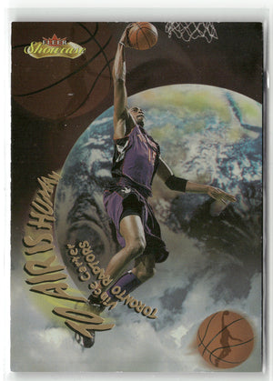 Basketball NBA Vince Carter 2000-01 Fleer Showcase #1 of 15 TA To Air Is Human Toronto Raptors Trading Card Original