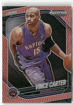 Basketball NBA Vince Carter 2024-25 Panini Prizm Black Basketball #278 Basketball Prizm /225 Toronto Raptors Trading Card Original